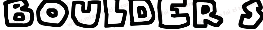 Boulder sanns字体转换